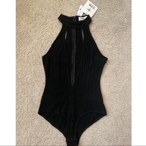 Seek the Label Halter Bodysuit